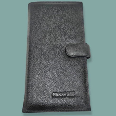Starco Genuine Leather Travel Passport Cover -5